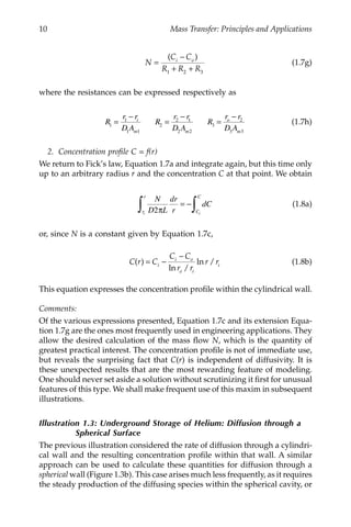 Mass transfer principles and applications 1st Edition Diran Basmadjian ...