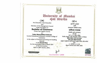 Graduation Certificate - 1