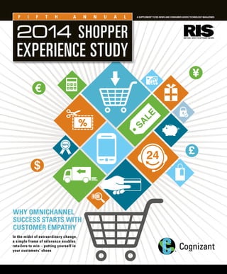 A Supplement to RIS NEWS and Consumer Goods technology MagazineSF I F TH A n n u a l
Why Omnichannel
Success Starts with
Customer Empathy
In the midst of extraordinary change,
a simple frame of reference enables
retailers to win – putting yourself in
your customers’ shoes
 