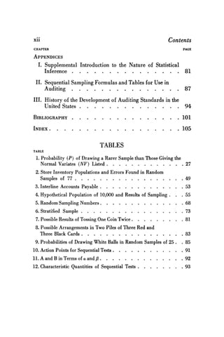 Scientific Method of Auditing Lawrence L. Vance | PDF
