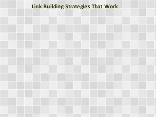 Link Building Strategies That Work
 