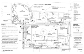 TL
JANITOR
CLOSET
ELECTRICAL
CLOSET
SERVICE CORRIDOR
102
DOMESTIC ROOM
104
OFFICE/STORAGE
100
RETAIL FLOOR
103
SERVICE
101
LARGE
FORMAT ROOM
LM1
LM1
LM1
LM1
LM1
LM1LM1
(2)LM2
(2)LM2LM1
(2)LM2
LM1
LM3LM3
LM6
LM6
LM6LM6
LM7
(ALL 4
SIDES)
LM7
(ALL 4 SIDES)
LM7
(ALL 4 SIDES)
(2)LM2LM7
(ALL 4 SIDES)
(2)LM2
LM7
(ALL 4 SIDES)
LM7
LPWS-10
J
J
J
J
J
CABINET. TYPICAL
CONNECT TO LM3 FIXTURES
120/24 VOLT 100W. POWER
SUPPLY UNIT IN DISPLAY
LPWS-11
CONNECT VIA XITANIUM
CONTANT VOLATAGE 80W-120/24 VOLT
TRANSFORMER
LPWS-8
TO SD12
LPWS-8
SEE NOTE 8
LOW VOLTAGE WIRING
LOCATE IN
NEW FLOOR SLAB
TO SD10
LIGHT ZONE
COORDINATE LIGHTING FIXTURES LOCATION WITH
ARCHITECTURAL DRAWINGS REFLECTED CEILING PLANS
FURNITURE PLANS AND FIELD CONDITIONS PRIOR TO
INSTALLATION.
ALL LOW-VOLTAGE LIGHTING FIXTURE WIRING SHALL BE
AS PER MANUFACTURERS FIELD INSTALLATION DETAILS.
REMOTE TRANSFORMERS TO BE OF THE TYPE SIZE AND
VOLTAGE RATING AS REQUIRED BY LIGHTING FIXTURES
VENDOR.
REMOTE LIGHTING CONTROL TRANSFORMERS TO BE
LOCATED ON SHELF ABOVE CEILING AND OR AS DIRECTED
IN FIELD BY ARCHITECT.
ALL DIMMER SWITCHES TO BE OF THE TYPE SPECIFIED BY
LIGHTING CONSULTANT AND OR ARCHITECT. LOCATION
OF DIMMER SWITCHES TO BE PROVIDED BY ARCHITECT.
ALL LOW-VOLTAGE WIRE TYPE INSULATION TO COMPLY
WITH ELECTRICAL DESIGN CRITERIA FOR LOW SMOKE
ZERO HALOGEN AND FLAME RETARDANT TYPE.
CONNECT VIA REMOTE DIMMABLE POWER SUPPLY UNIT.
CONNECT TO 120/12 VOLT DIMMABLE POWER SUPPLY
UNITS. COORDINATE LOCATION IN FIELD WITH
ARCHITECT.
ALL LIGHTING VOLTAGE STEP-DOWN TRANSFORMER TO
BE PROVED WITH PRIMARY AND SECONDARY FUSING.
1.
2.
4.
5.
6.
7.
8.
NOTES:
3.
9. J
FLUSH FLOOR
MOUNTED FOR
LMD LIGHT FIXTURES
TYPICAL
S
JS
JJ
J
J
J J
J SJ
S
J
S
J
S
J
S
J
S
J
S
J
S
LIGHT ZONE
LPWS-8
LPWS-8
TO SD12
LIGHT ZONE
TO SD12
LIGHT ZONE
TO 24 VOLT REMOTE
DRIVERS. SEE DETAIL 'A'
ON DWG. E-005.00.
LOCATE 120/24 VOLT DRIVERS
IN CABINETRY. TYPICAL
JUNCTION BOX WITH
120V. 15A ON-OFF
SWITCH. TYPICAL
J
J
J
J
LPWS-11
TO SD14
LIGHT ZONE
LOCATE IN
FLOOR SLAB
POWER SUPPLY UNIT
CONN. TO LM7
FIXTURE. TYPICAL
POWER SUPPLY UNIT
CONN. TO LM2
FIXTURE. TYPICAL
J
TO SD12
LIGHT ZONE
TL TL
TL
(2)LM8
(2)LM8
(2)LM8
(2)LM8
(2)LM8
J
S
J
S
J
S
J
S TO LM8
TO LM8
TO LM8
TO LM8
J
S
TO LM8
LPWS-8
(5)LM8
(5)LM8
(5)LM8
(5)LM2
(5)LM2
(5)LM2
VIA
SD19
LOW VOLTAGE
WIRING IN METAL
CONDUIT CONCEALED
TO 12-VOLT SUPPLY
SEE DETAIL B
LM-5 AT EACH SHELF
ON DWG. E-005.00.
IN NEW CONCRETE
SLAB
TL
J
S
J
S
TO LM2
TO LM8
LOCATE IN
NEW FLOOR SLAB
T
J
CONNECT TO
ILLUMINATED SIGN
120/12 VOLT TRANSFOMER
LPWS-14
VIA LIGHT SWITCH
PRIMARY STORE
SIGNAGE
(4)LM9
DRAWN BY:
FILENAME:
CHECKED BY:
PROJ. NUM:
ISSUED:
SET:
1402
BID SET
12.05.2014
LEVEL LL2 LL2370
UPPER LEVEL WALL STREET
180 VARICK STREET, SUITE 1316
NEW YORK, NY 10014
P: 212.627.0240
F: 212.627.0242
ANDRE KIKOSKI ARCHITECT, PLLC
ARCHITECT:
UPPER LEVEL WALL STREET
LEVEL LL2 LL2370
WORLD TRADE CENTER, NYC
HENRY MEER
CLIENT:
DOCUMENT:Y:3108ELEC11-07-14-BIDSET3108_E-002.DWGDATE:December4,2014TIME:10:18AM
SEAL & SIGNATURE:
SHEET OF
NO. REVISION/SUBMISSION DATE
LORE WINE & SPIRITS
SC
AK
171 MADISON AVENUE
SUITE 308
NEW YORK, NY 10016
(212) 532-5335
OPIE ATHWAL
MEP ENGINEER
N
PROJECT NORTH
ANDRE KIKOSKI ARCHITECT, PLLC. COPYRIGHT ©2014
CONFIDENTIAL
DO NOT DUPLICATE
137 EAST 25TH STREET
11TH FLOOR
NEW YORK, NY 10010
(212) 674-4488
COOLEY MONATO STUDIO
LIGHTING DESIGNER
7 WORLD TRADE CTR, 250 GREENWICH ST
37TH FLOOR
NEW YORK, NY 10007
(212) 822-1110
WESTFIELD, LLC
DEVELOPER
FOR QAD FILING
FOR CONSTRUCTION
CONFIDENTIAL
DO NOT DUPLICATE
FOR PRICING ONLY. NOT
FOR CONSTRUCTION
1402
100% CD SET
12.05.2014
E-002.00
3108_E-002
MILLWORK LIGHTING
LAYOUT
01 1/2"=1'-0"
MILLWORK LIGHTING LAYOUT
2 10
 