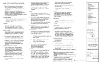 DRAWN BY:
FILENAME:
CHECKED BY:
PROJ. NUM:
ISSUED:
SET:
LEVEL LL2 LL2370
UPPER LEVEL WALL STREET
180 VARICK STREET, SUITE 1316
NEW YORK, NY 10014
P: 212.627.0240
F: 212.627.0242
ANDRE KIKOSKI ARCHITECT, PLLC
ARCHITECT:
UPPER LEVEL WALL STREET
LEVEL LL2 LL2370
WORLD TRADE CENTER, NYC
HENRY MEER
CLIENT:
DOCUMENT:Y:3108SPRK11-07-14-BIDSET3108_SPRK.DWGDATE:December4,2014TIME:10:28AM
SEAL & SIGNATURE:
SHEET OF
NO. REVISION/SUBMISSION DATE
LORE WINE & SPIRITS
SC
AK
171 MADISON AVENUE
SUITE 308
NEW YORK, NY 10016
(212) 532-5335
OPIE ATHWAL
MEP ENGINEER
N
PROJECT NORTH
ANDRE KIKOSKI ARCHITECT, PLLC. COPYRIGHT ©2014
137 EAST 25TH STREET
11TH FLOOR
NEW YORK, NY 10010
(212) 674-4488
COOLEY MONATO STUDIO
LIGHTING DESIGNER
7 WORLD TRADE CTR, 250 GREENWICH ST
37TH FLOOR
NEW YORK, NY 10007
(212) 822-1110
WESTFIELD, LLC
DEVELOPER
FOR QAD FILING
FOR CONSTRUCTION
CONFIDENTIAL
DO NOT DUPLICATE
1402
100% CD SET
12.05.2014
SP-002.00
3108_SPRK
SPRINKLER SPECIFICATIONS
01 NONE
SPRINKLER SPECIFICATIONS
2 3
 