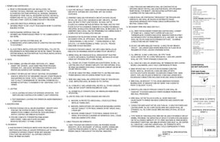 DRAWN BY:
FILENAME:
CHECKED BY:
PROJ. NUM:
ISSUED:
SET:
LEVEL LL2 LL2370
UPPER LEVEL WALL STREET
180 VARICK STREET, SUITE 1316
NEW YORK, NY 10014
P: 212.627.0240
F: 212.627.0242
ANDRE KIKOSKI ARCHITECT, PLLC
ARCHITECT:
UPPER LEVEL WALL STREET
LEVEL LL2 LL2370
WORLD TRADE CENTER, NYC
HENRY MEER
CLIENT:
DOCUMENT:Y:3108ELEC11-07-14-BIDSET3108_E-001.DWGDATE:December4,2014TIME:10:13AM
SEAL & SIGNATURE:
SHEET OF
NO. REVISION/SUBMISSION DATE
LORE WINE & SPIRITS
SC
AK
171 MADISON AVENUE
SUITE 308
NEW YORK, NY 10016
(212) 532-5335
OPIE ATHWAL
MEP ENGINEER
N
PROJECT NORTH
ANDRE KIKOSKI ARCHITECT, PLLC. COPYRIGHT ©2014
137 EAST 25TH STREET
11TH FLOOR
NEW YORK, NY 10010
(212) 674-4488
COOLEY MONATO STUDIO
LIGHTING DESIGNER
7 WORLD TRADE CTR, 250 GREENWICH ST
37TH FLOOR
NEW YORK, NY 10007
(212) 822-1110
WESTFIELD, LLC
DEVELOPER
FOR QAD FILING
FOR CONSTRUCTION
CONFIDENTIAL
DO NOT DUPLICATE
1402
100% CD SET
12.05.2014
E-008.00
3108_E-001
ELECTRICAL SPECIFICATION
SHEET 2
01 NONE
ELECTRICAL SPECIFICATION
SHEET 2
8 10
 