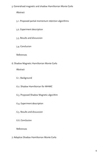 Hamiltonian Monte Carlo Methods in Machine Learning Tshilidzi Marwala | PDF