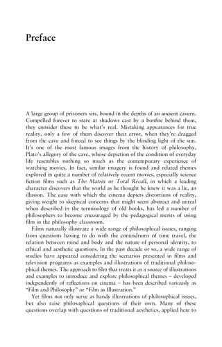 Shadow philosophy Plato s cave and cinema 1st Edition Andersen | PDF