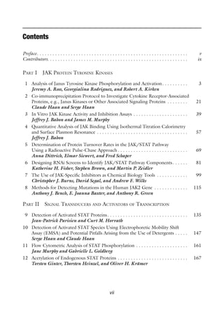 JAK STAT Signalling Methods and Protocols 1st Edition Jeremy A. Ross | PDF