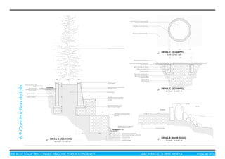 THE BLUE EDGE: RECONNECTING THE FORGOTTEN RIVER MACHAKOS TOWN, KENYA Page 48 of 51
6.9Constructiondetails
 