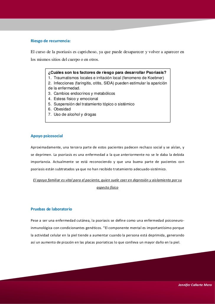 La eccema secan o humedecen