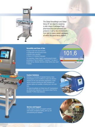 Global Versa Weigh Versa GP WEB | PDF