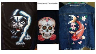Hand-painted Denim Jackets
 