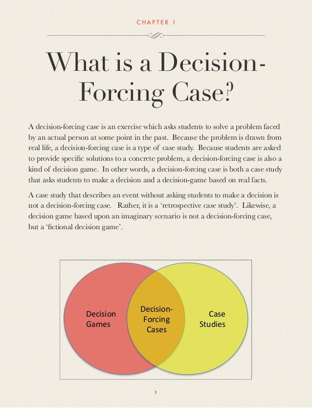 DecisionForcing Cases_Nov 2015