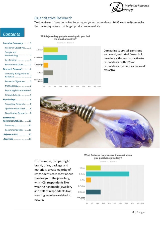 marketing research proposal sample pdf