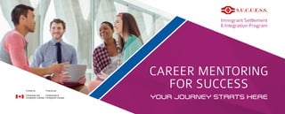 YOUR JOURNEY STARTS HERE
CAREER MENTORING
FOR SUCCESS
 