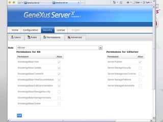 Características avanzadasPermisos y RolesCrear Versiones