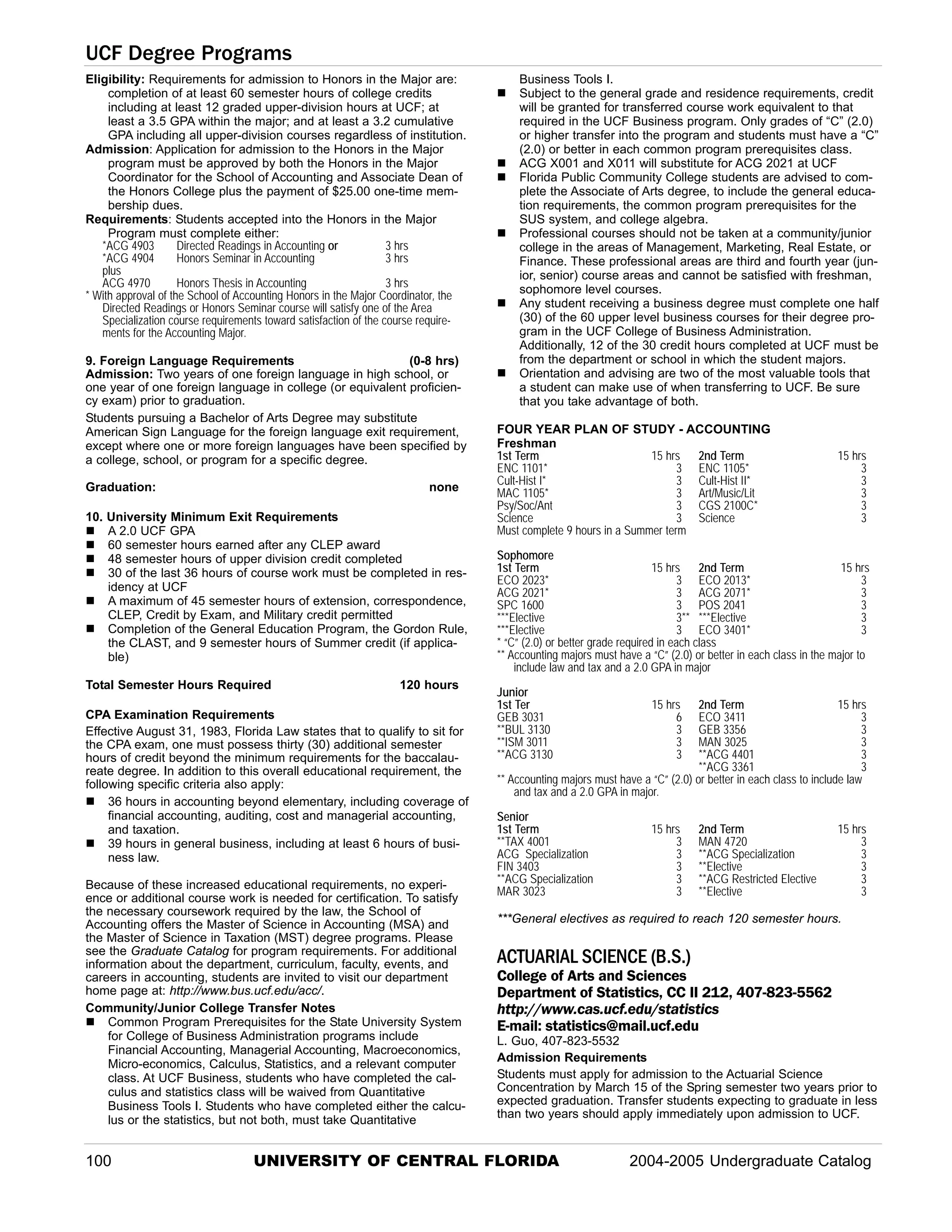 AccountingUCF20042005 PDF
