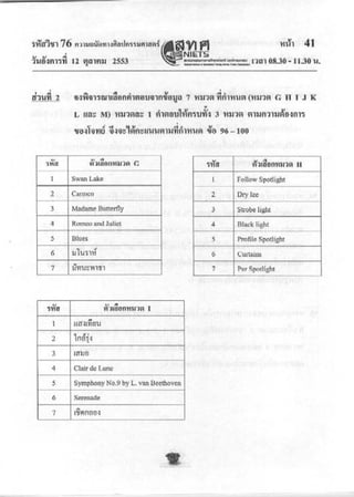 ข้อสอบ GATPAT'53