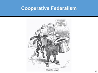 10 
Cooperative Federalism 
 