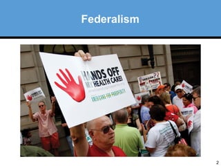 2 
Federalism 
 
