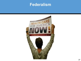 37 
Federalism 
 