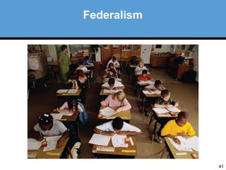 41 
Federalism 
 
