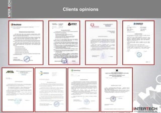 Clients opinions
 