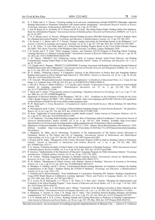 Beyond awareness: an assessment of reading program implementation in ...