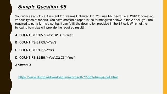 download microsoft 77 882 exam dumps valid 77 882 dumps microsoft office assistant download
