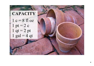 7.7 Changing Customary Units