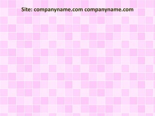 Site: companyname.com companyname.com
 