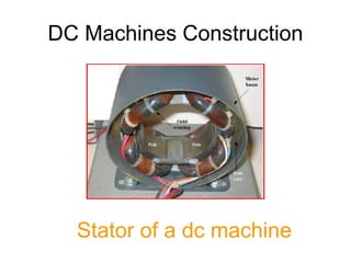Typical Dc Machine DC Machines with explanation in detail of everything | PPT