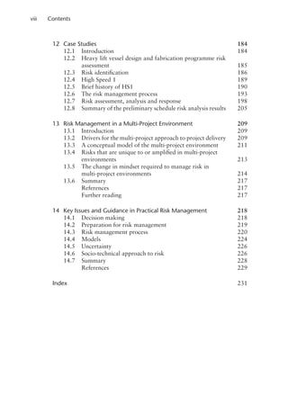Managing Risk in Construction Projects 3rd Edition Nigel J. Smith | PDF