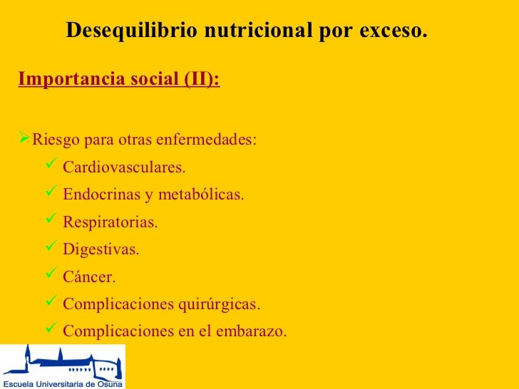 Desequilibrio Nutricional Ingesta Inferior A Las Necesidades Desequilibrio Nutricional Ingesta Inferior A Las Necesidades