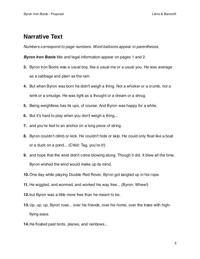 book proposal sample
