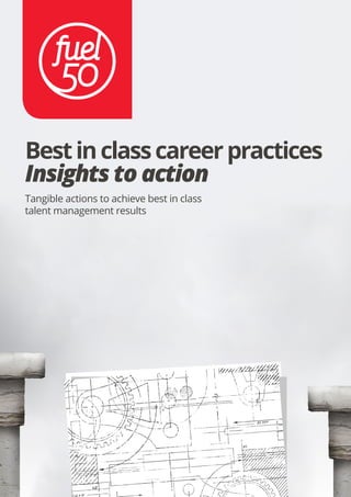 Bestinclasscareerpractices
Insights to action
Tangible actions to achieve best in class
talent management results
 