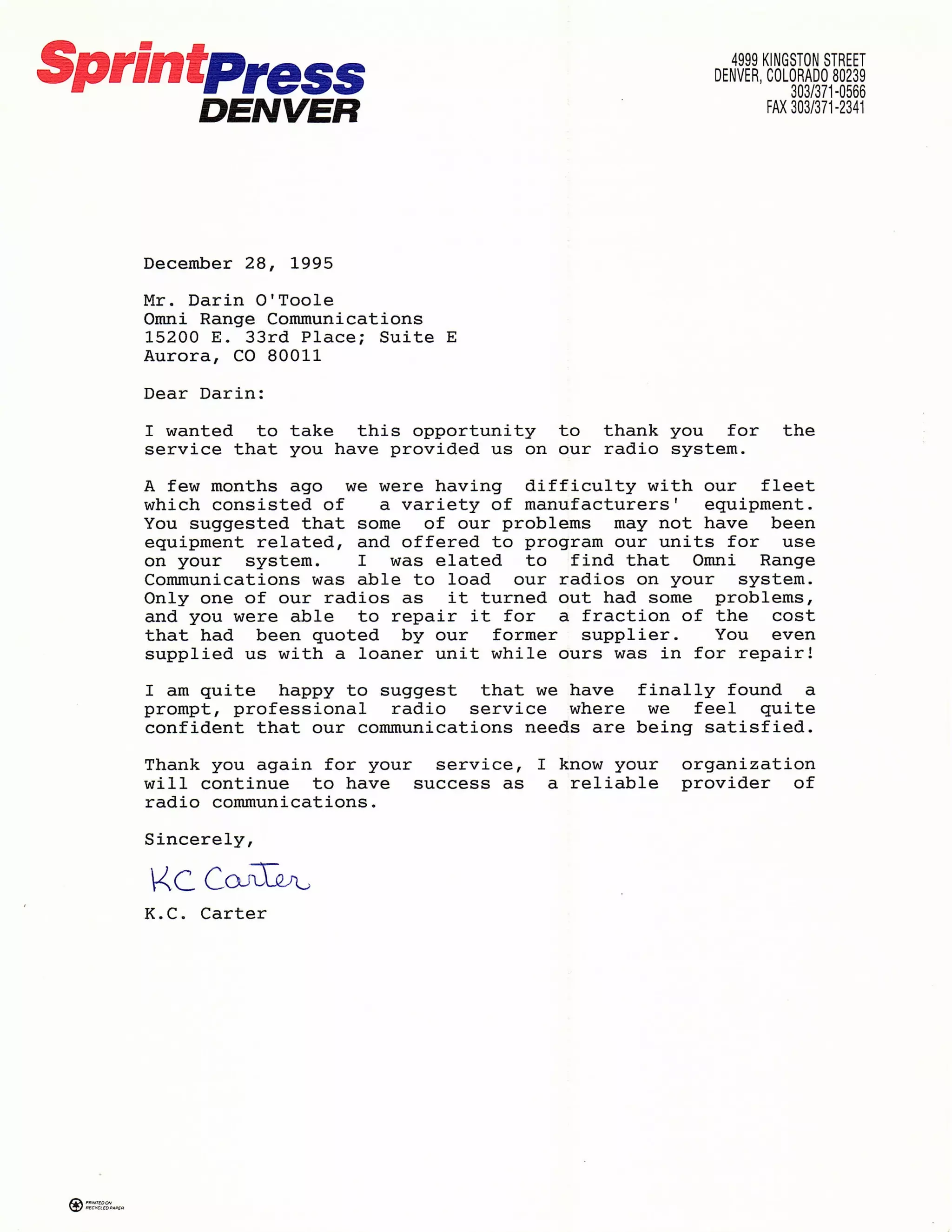 Darin OR Cust Rcmd | PDF