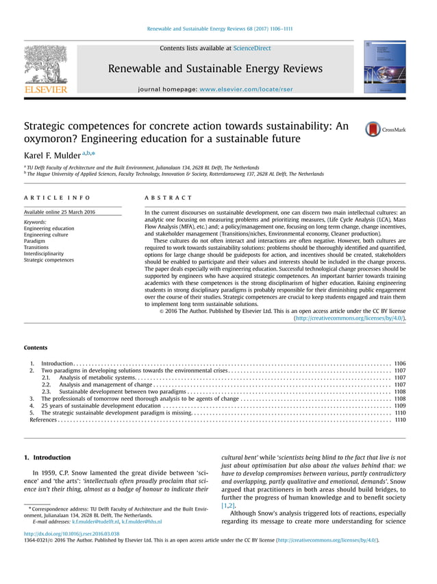 Renewable & Sustainable Energy Reviews | PDF