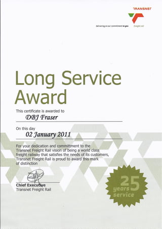 long service 1