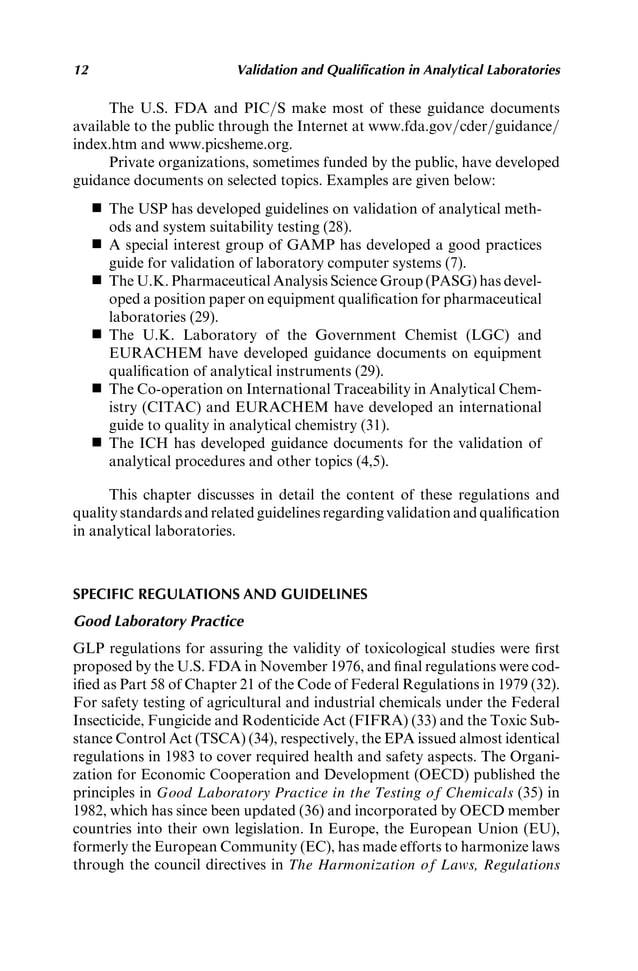 Validation and Qualification in Analytical Laboratories 2nd Edition ...
