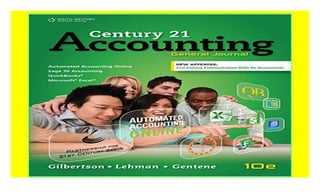 Century 21 Accounting: General Journal, Copyright Update 2018 epub$@@ | PDF
