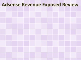 Adsense Revenue Exposed Review
 