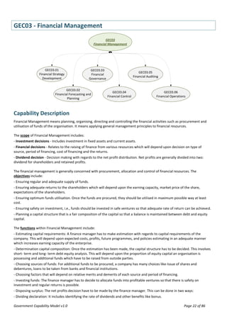 Government Capability Model v1.0 | PDF