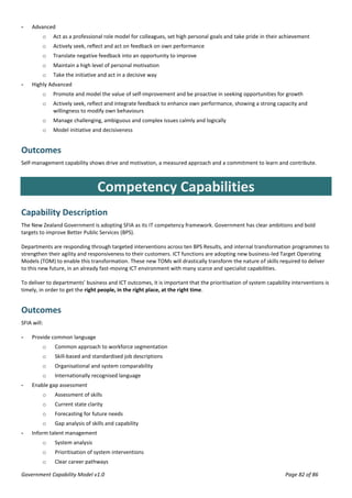 Government Capability Model v1.0 | PDF