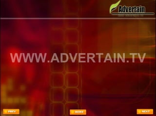 Advertain Clickable Video Overview