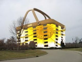 Flower Longaberger Basket Building