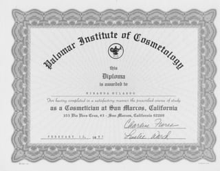 Esthetician Diploma