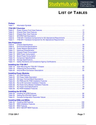 7750 SR-7 INSTALLATION GUIDE | PDF