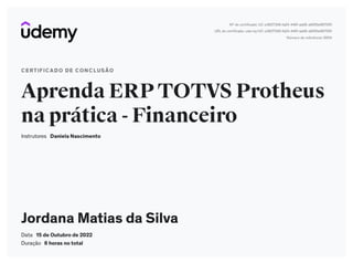 ERP TOTVS Protheus