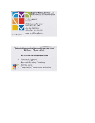 Example Felix Card | DOCX
