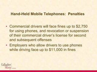 Hand-Held Mobile Telephones
Link to Rulemaking
http://www.gpo.gov/fdsys/pkg/FR-2011-1202/html/2011-30749.htm

 
